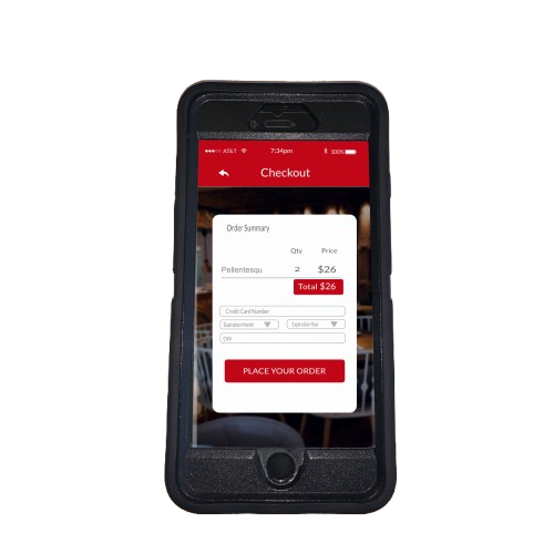 Mobile App Design layout preview