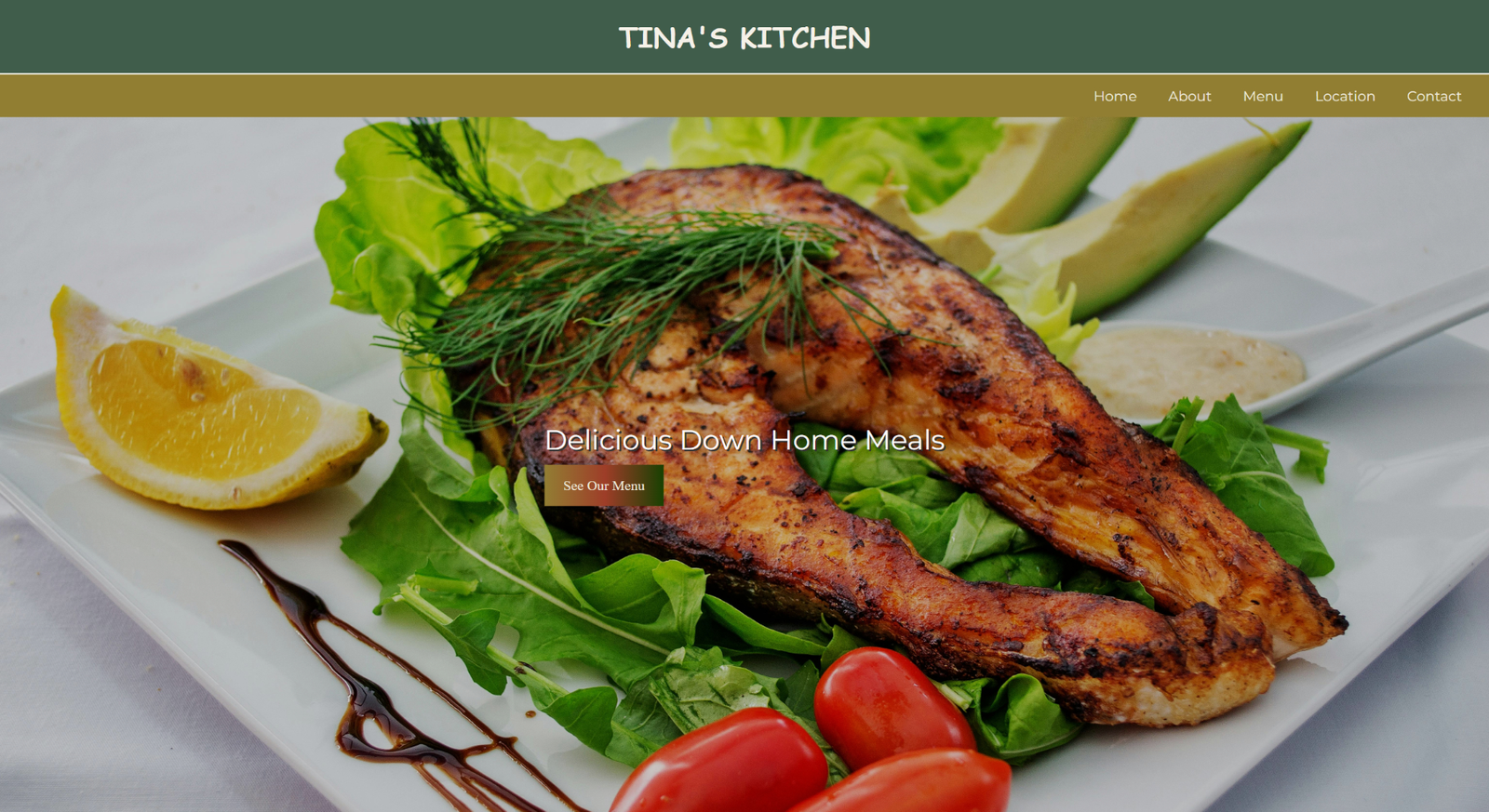 Tina's Kitchen guided code along cover