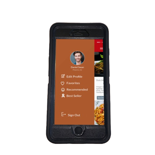 Mobile App Design layout preview