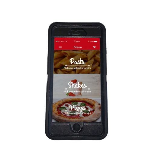 Mobile App Design layout preview