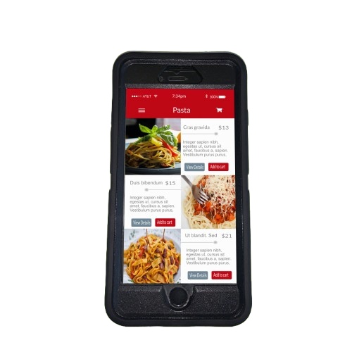 Mobile App Design layout preview